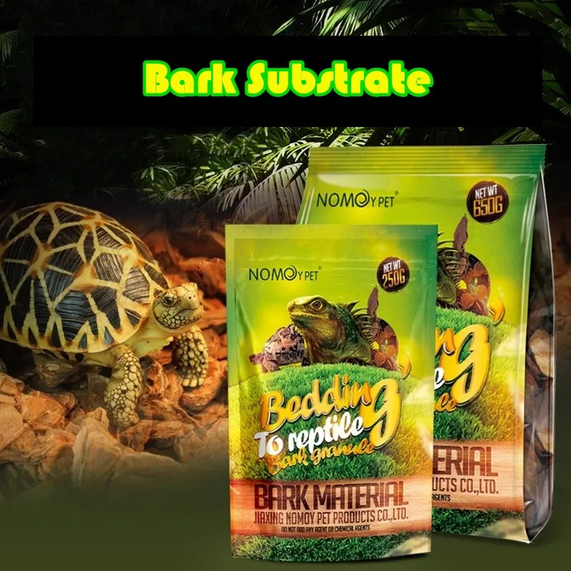 

250/650g Reptile Natural Wood Lizard Tortoise Substrate Terrarium Supplies Habitat Decoration Reptile Bedding для черепах