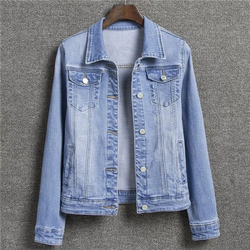 S-5XL Denim Jacket Women's Spring And Autumn Clothes Casual Jacket Student New Short Top Female Coat
S-5XL Denim Jacket Women's Spring And Autumn Clothes Casual Jacket Student New Short Top Female Coat