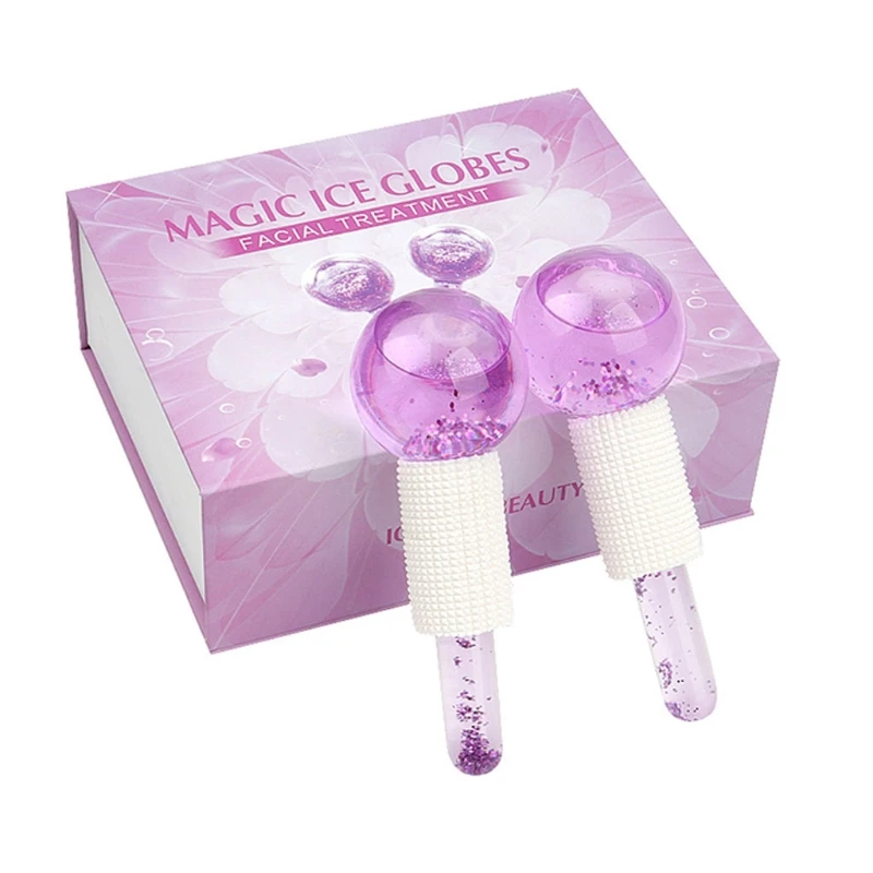 Y1UF 2Pcs Beauty Ice Roller Globes Facial Roller Cold Skin Massager Cooling Globes for Face Neck Anti Aging Reduce Puffiness 
Y1UF 2Pcs Beauty Ice Roller Globes Facial Roller Cold Skin Massager Cooling Globes for Face Neck Anti Aging Reduce Puffiness