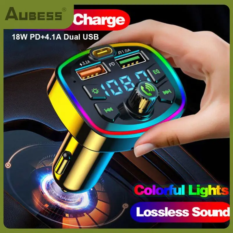 Pd 18w Type-c Car 5.0 Charger Fast Charging Dual Usb Cigarette Lighter Hands-free Car Accessories Lossless Music
Pd 18w Type-c Car 5.0 Charger Fast Charging Dual Usb Cigarette Lighter Hands-free Car Accessories Lossless Music