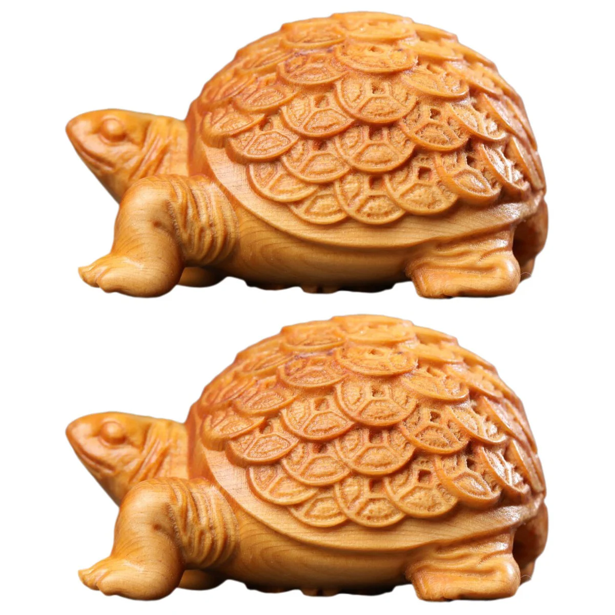 2pcs Exquisite Wood Carving Turtle Statue Vintage Decorative Desktop Turtle Craft Gift Option
2pcs Exquisite Wood Carving Turtle Statue Vintage Decorative Desktop Turtle Craft Gift Option