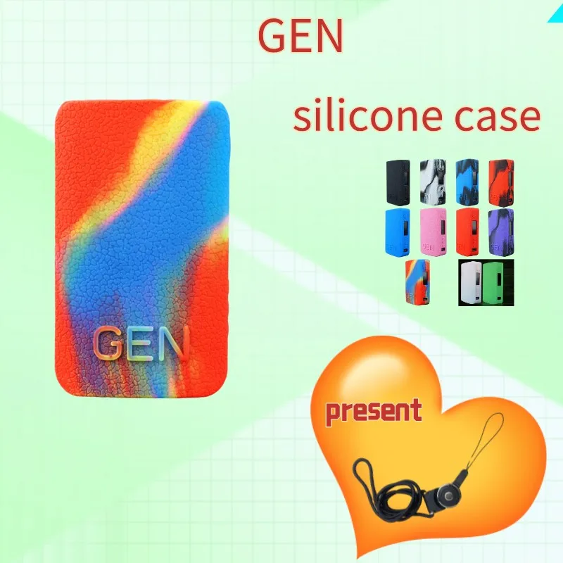 New soft silicone protective case for GEN no e-cigarette only case rubber sleeve shield wrap skin 1pcs
New soft silicone protective case for GEN no e-cigarette only case rubber sleeve shield wrap skin 1pcs