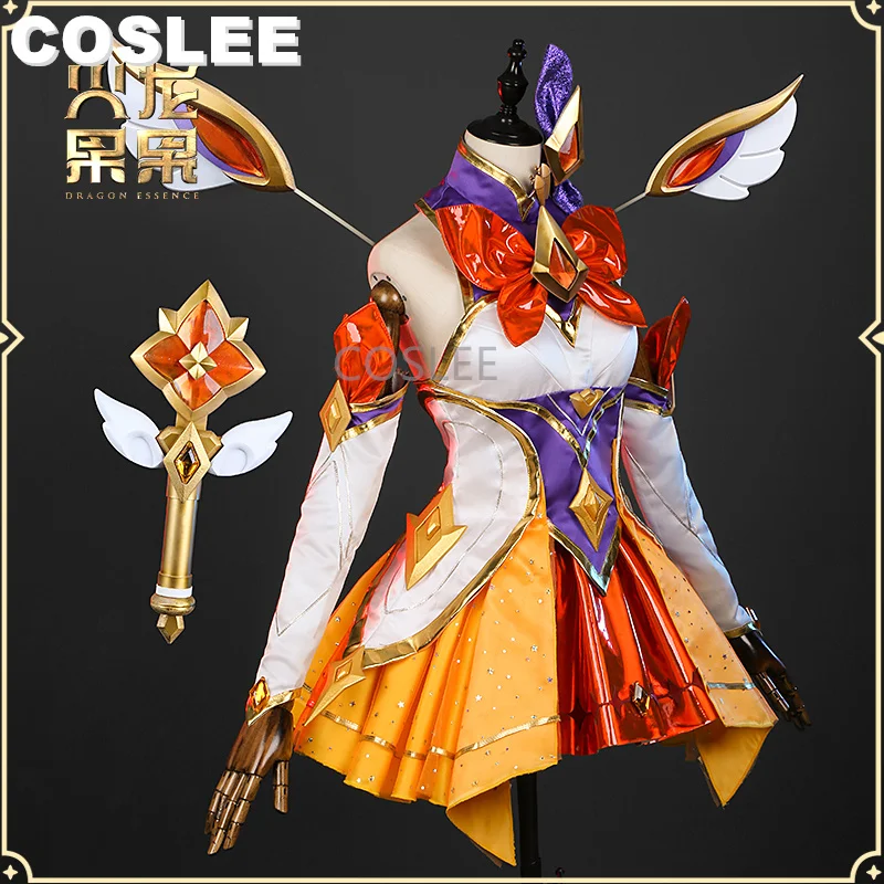 COSLEE LOL Seraphine Cosplay Costume Game Suit The Starry-Eyed Songstress Gorgeous Dress Uniform RolePlay Halloween Party Outfit
COSLEE LOL Seraphine Cosplay Costume Game Suit The Starry-Eyed Songstress Gorgeous Dress Uniform RolePlay Halloween Party Outfit