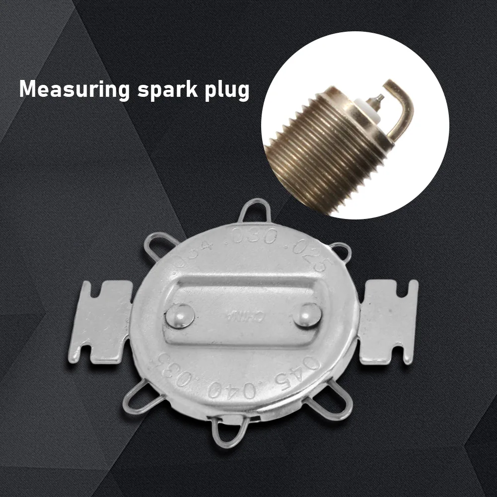 Spark Plug Gap Gauge Opener Measuring Adjustment Tool Gapper Feeler Clearance Spark Plug Gage Caliber for Motorcycle
Spark Plug Gap Gauge Opener Measuring Adjustment Tool Gapper Feeler Clearance Spark Plug Gage Caliber for Motorcycle