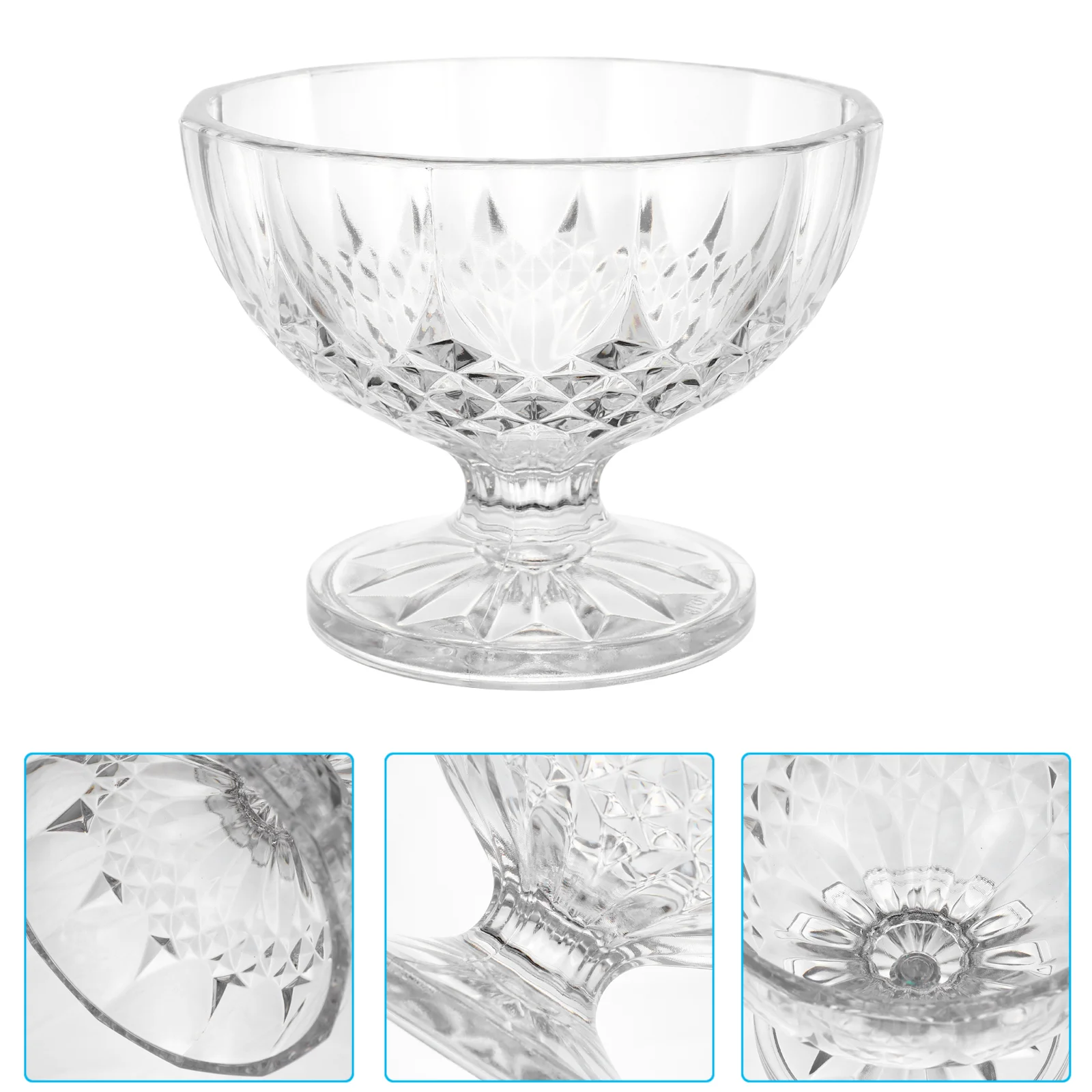 Dessert Cup Footed Bowl Ice Cream Serving Bowls Appetizer Trifle Cups Crystal Pudding Dishes Glasses Tumbler
Dessert Cup Footed Bowl Ice Cream Serving Bowls Appetizer Trifle Cups Crystal Pudding Dishes Glasses Tumbler