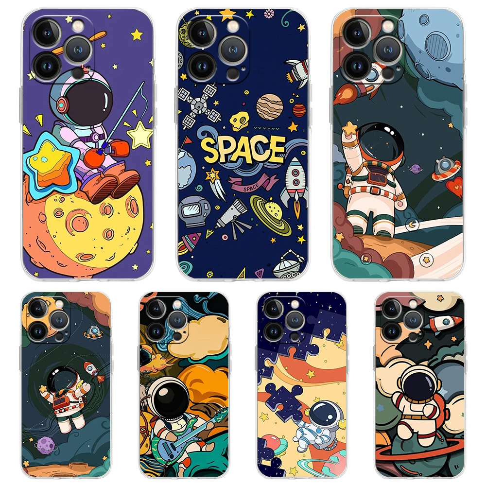 Astronaut Transparent Bag Phone Case Cover for iPhone 14 13 12 11 Pro Max X XS Max 14 7 8 Plus Shockproof Soft Shell Fundas Bag
Astronaut Transparent Bag Phone Case Cover for iPhone 14 13 12 11 Pro Max X XS Max 14 7 8 Plus Shockproof Soft Shell Fundas Bag