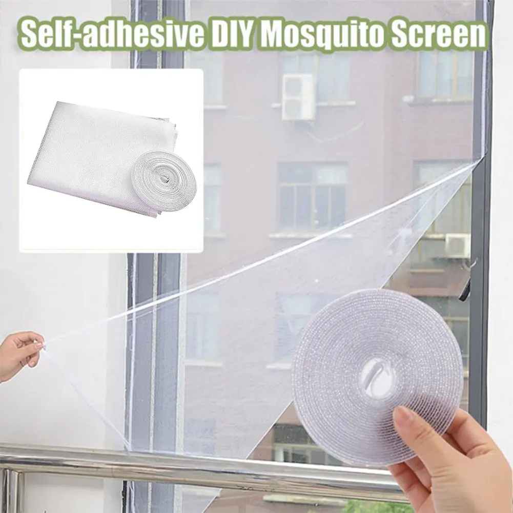 Fly Mosquito Window Net Insect Mesh Window Screen Net Indoor Mesh Bug Mosquito Net Easy To Fit with Adjustable Tape Home
Fly Mosquito Window Net Insect Mesh Window Screen Net Indoor Mesh Bug Mosquito Net Easy To Fit with Adjustable Tape Home