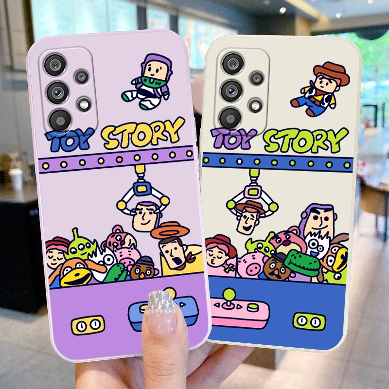 Phone Case For Samsung Galaxy A73 A53 A33 A52 A32 A22 A71 A51 A21S A03S A50 5G Disney Toy Story Cute Cool Liquid Rope Cover
Phone Case For Samsung Galaxy A73 A53 A33 A52 A32 A22 A71 A51 A21S A03S A50 5G Disney Toy Story Cute Cool Liquid Rope Cover