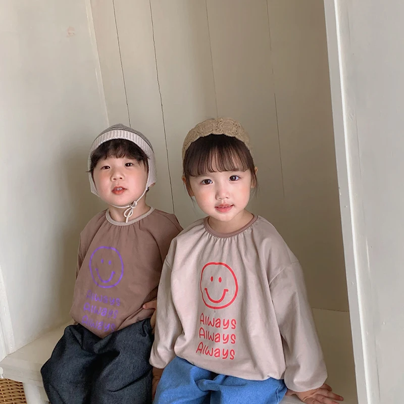 MILANCEL New Autumn Kids Long Sleeve T-Shirt Smiley Letter Cute Boy Pullover Children Tops
MILANCEL New Autumn Kids Long Sleeve T-Shirt Smiley Letter Cute Boy Pullover Children Tops