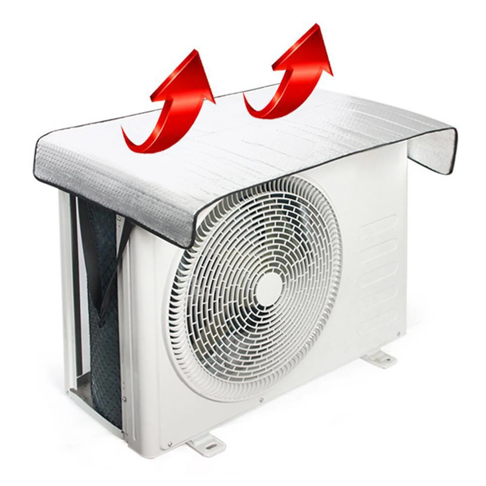 1 Pcs Durable Cover Dustproof Air Conditioner Cover Convenient Design Lowering Temperature Sunscreen Waterproof
1 Pcs Durable Cover Dustproof Air Conditioner Cover Convenient Design Lowering Temperature Sunscreen Waterproof