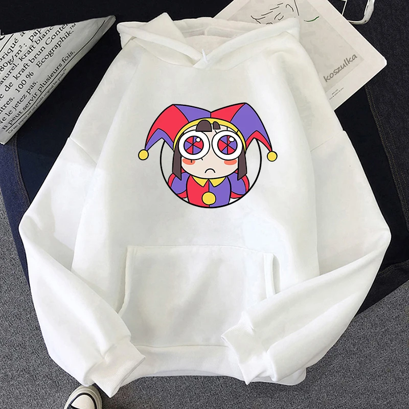 2023 Long Sleeve THE AMAZING DIGITAL CIRCUS Pomni Hoodie Streetwear Woman Graphic Sweatshirt Casual Winter Pullovers Clothes
2023 Long Sleeve THE AMAZING DIGITAL CIRCUS Pomni Hoodie Streetwear Woman Graphic Sweatshirt Casual Winter Pullovers Clothes