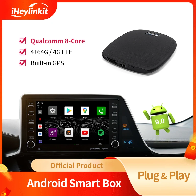 iHeylinkit MINI AI Box Wireless Carplay Android Auto Car Accessories Player YouTube Netflix Google Play For Benz Nissan Volvo VW
iHeylinkit MINI AI Box Wireless Carplay Android Auto Car Accessories Player YouTube Netflix Google Play For Benz Nissan Volvo VW