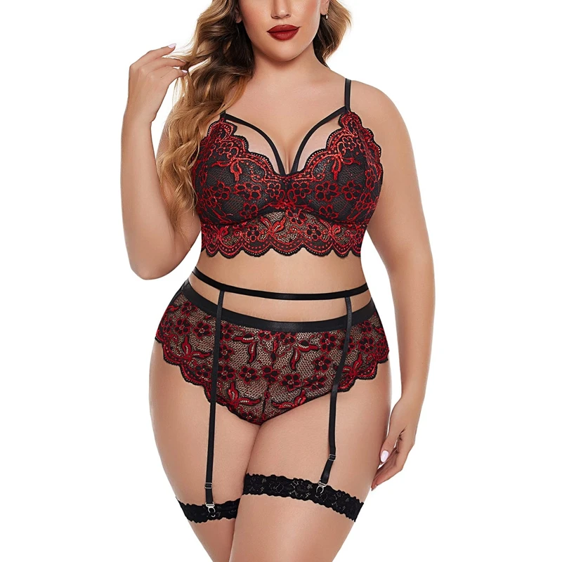 Sexy Embroidery Bra Brief Sets Erotic Costumes Transparent Bra Lingerie Set for Women Floral Lace Underwear Women Set
Sexy Embroidery Bra Brief Sets Erotic Costumes Transparent Bra Lingerie Set for Women Floral Lace Underwear Women Set