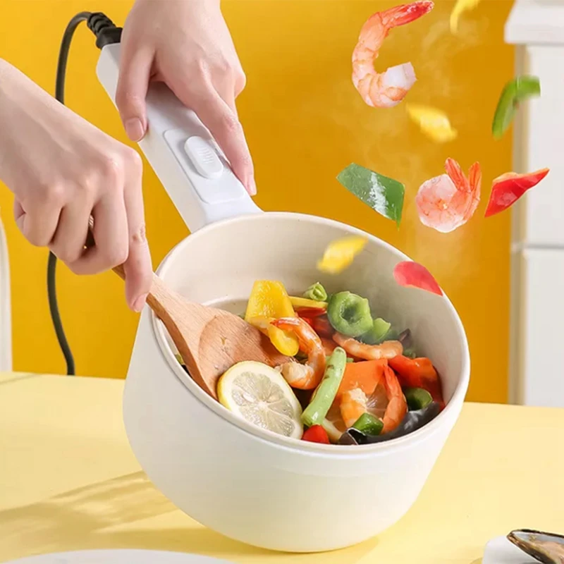 2L Multi-Function Electric Cooker, Electric Frying Pan, Non-Stick Pan, Fry, Stew, Boil, Suitable For 2-3 People EU Plug
2L Multi-Function Electric Cooker, Electric Frying Pan, Non-Stick Pan, Fry, Stew, Boil, Suitable For 2-3 People EU Plug