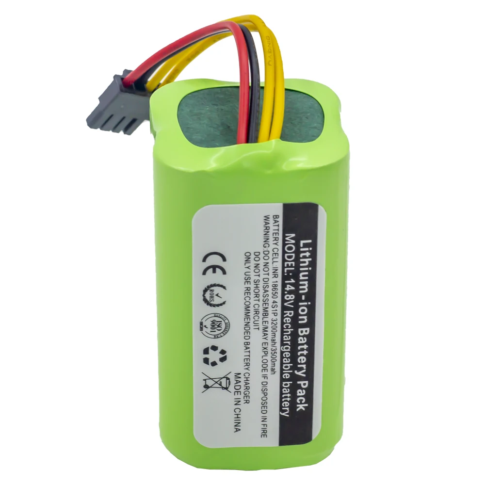 14.8V 3500mah for P2H8 KAKA760780T790T VR1717 robot accessories original rechargeable battery for Pusanic sweeper battery
14.8V 3500mah for P2H8 KAKA760780T790T VR1717 robot accessories original rechargeable battery for Pusanic sweeper battery