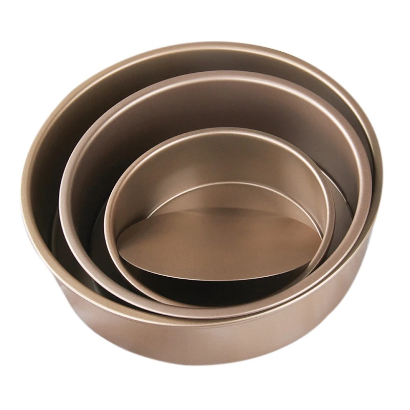 3Pcs Cake Mould Pastry Cake Aluminum Alloy Round Pudding Cheesecake Mold Set With Removable Bottom Chiffon Cake Pan
3Pcs Cake Mould Pastry Cake Aluminum Alloy Round Pudding Cheesecake Mold Set With Removable Bottom Chiffon Cake Pan