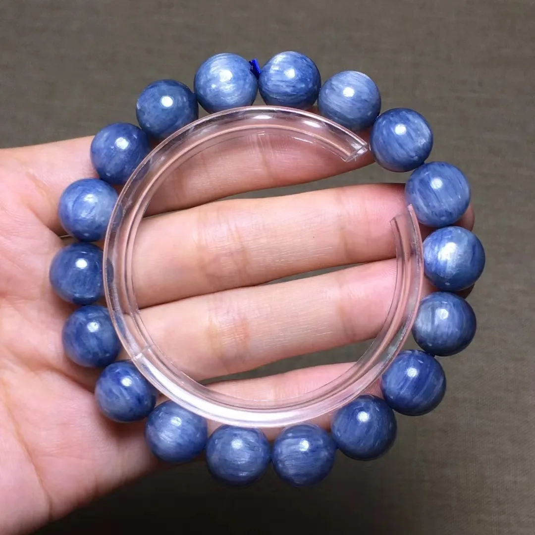 12mm Natural Blue Kyanite Bracelet For Women Men Healing Gift Beauty Gemstone Crystal Cat Eye Stone Beads Strands Jewelry AAAAA
12mm Natural Blue Kyanite Bracelet For Women Men Healing Gift Beauty Gemstone Crystal Cat Eye Stone Beads Strands Jewelry AAAAA
