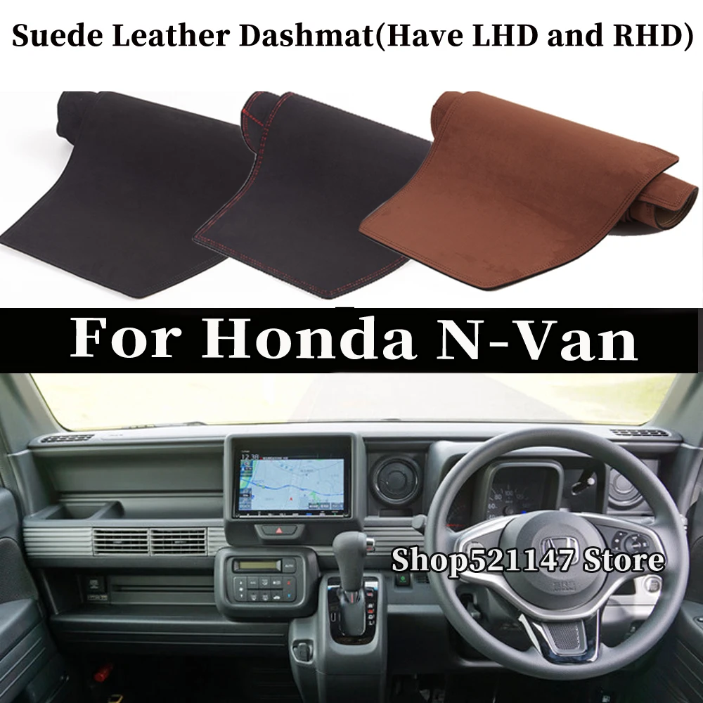 Accessories Car-Styling Suede Leather Dashmat Dashboard Covers Dash Mat Carpet For Honda N-Van NVAN 2018 2019 2020 2021 2022
Accessories Car-Styling Suede Leather Dashmat Dashboard Covers Dash Mat Carpet For Honda N-Van NVAN 2018 2019 2020 2021 2022