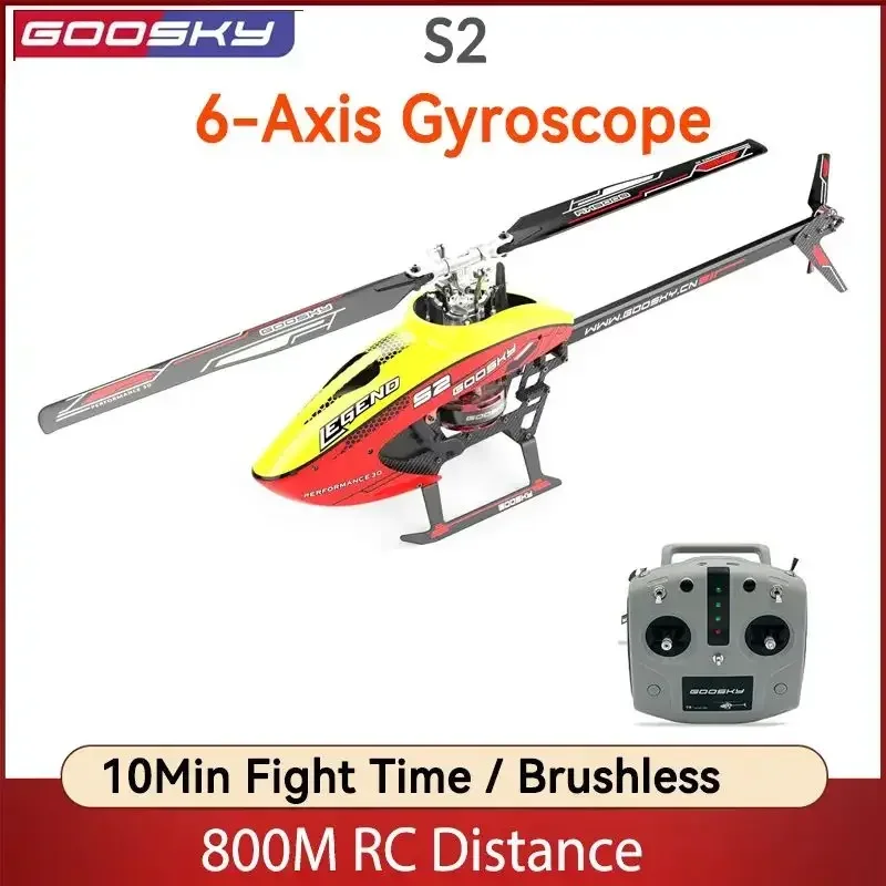 GOOSKY S2 RC вертолет 3D аэробатический двойной бесщеточный прямой привод самолёт 6CH BNF/RTF электрические Самолеты взрослые игрушки Рождественский подарок
GOOSKY S2 RC вертолет 3D аэробатический двойной бесщеточный прямой привод самолёт 6CH BNF/RTF электрические Самолеты взрослые игрушки Рождественский подарок