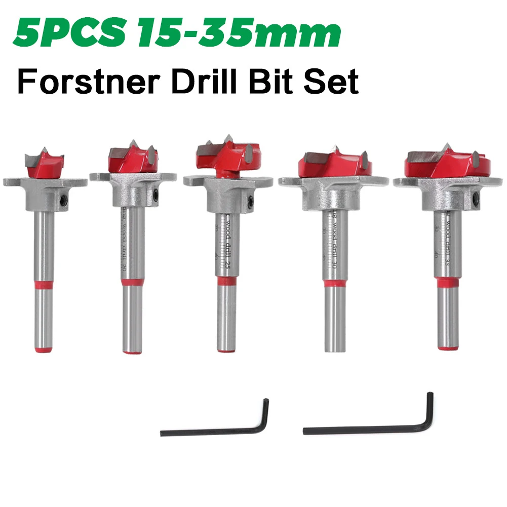 5pc Diameter 15,20,25,30,35mm Adjustable Carbide Drill Bits Hinge Hole Opener Boring Bit Tipped Drilling Tool Woodworking Cutter
5pc Diameter 15,20,25,30,35mm Adjustable Carbide Drill Bits Hinge Hole Opener Boring Bit Tipped Drilling Tool Woodworking Cutter