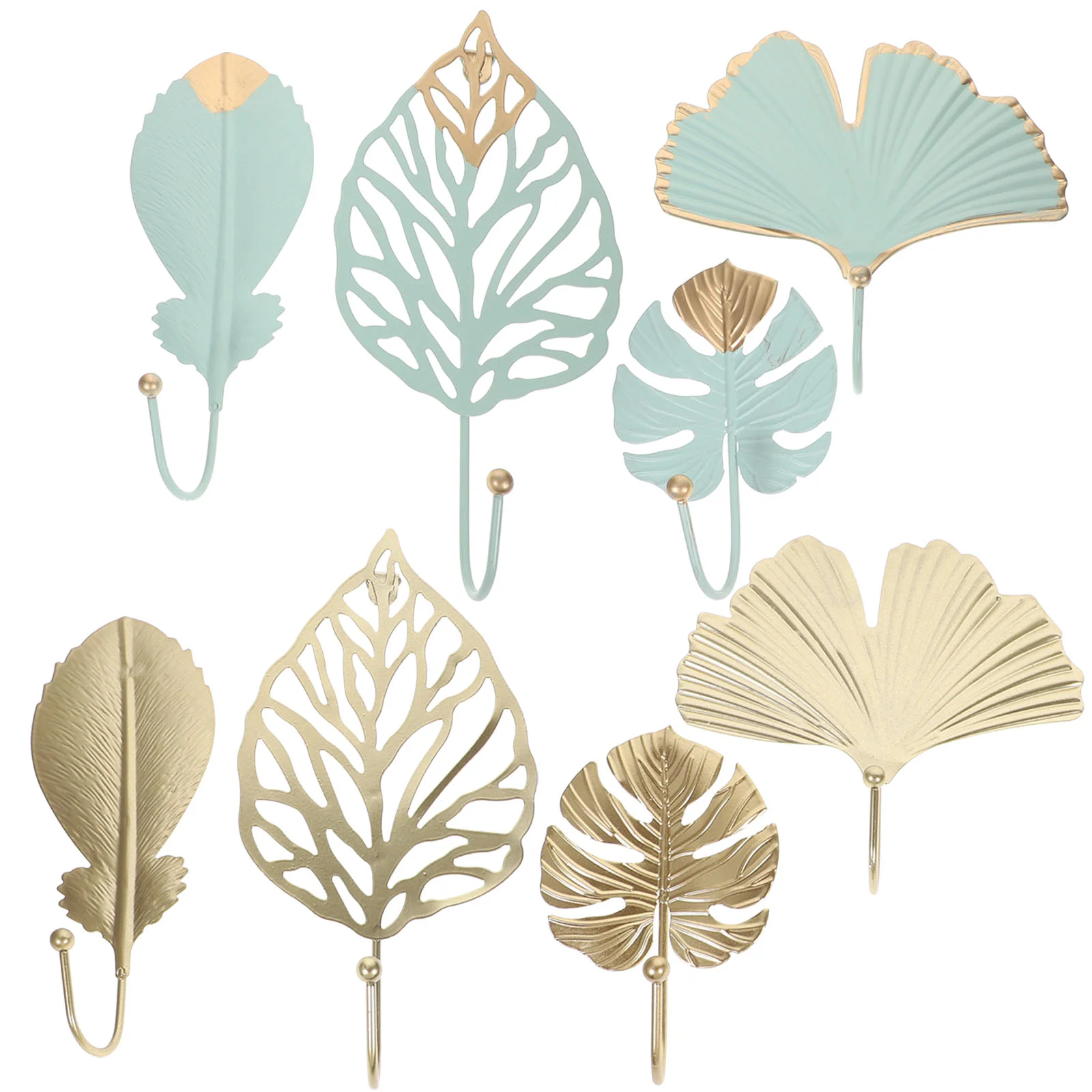 8 Pcs Metal Leaf Hook Shower Towel Hook Leaf Coat Rack Wall Mounted Hat Hooks Key Chain Modern Hook Iron Bath Towel Hook Office
8 Pcs Metal Leaf Hook Shower Towel Hook Leaf Coat Rack Wall Mounted Hat Hooks Key Chain Modern Hook Iron Bath Towel Hook Office