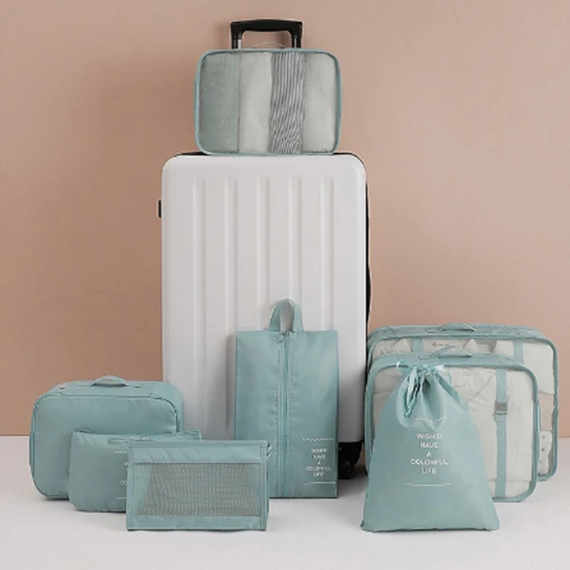 Travel Storage Bag Set For Clothes Tidy Organizer Wardrobe Suitcase Pouch Travel Organizer Bag Case Shoes Packing Cube Bag
Travel Storage Bag Set For Clothes Tidy Organizer Wardrobe Suitcase Pouch Travel Organizer Bag Case Shoes Packing Cube Bag