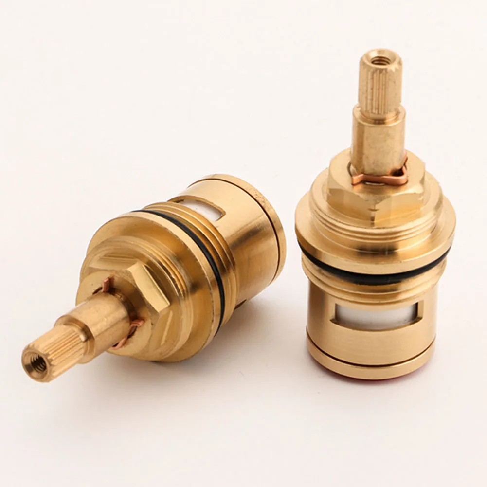 Replacement Brass Ceramic Disc Tap Valve Quarter Turn Cartridges Gland Insert G3/4 For Hot Cold Faucet Bathroom Faucet Accessor
Replacement Brass Ceramic Disc Tap Valve Quarter Turn Cartridges Gland Insert G3/4 For Hot Cold Faucet Bathroom Faucet Accessor