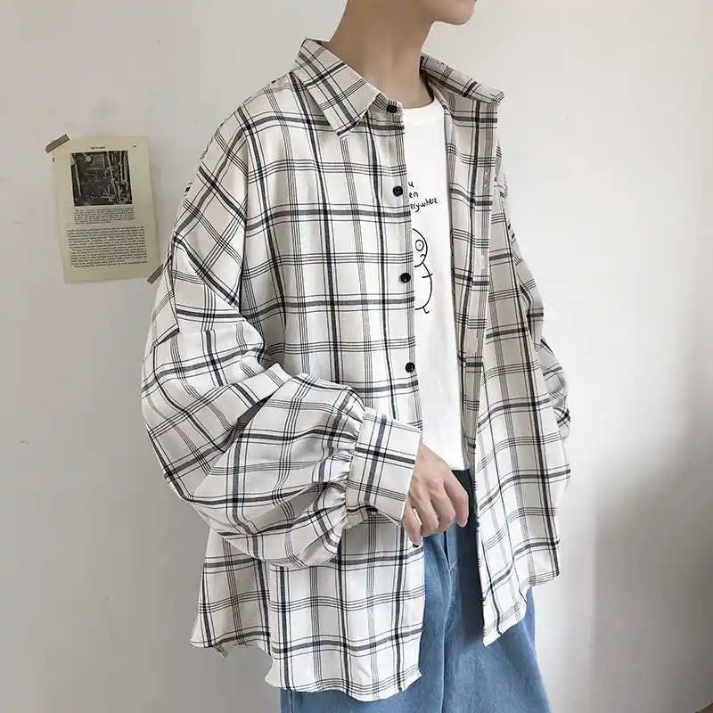 Men's Spring and Autumn Loose Plaid Long Sleeve Shirts Men's Senior Business Shirts Casual High Quality Tops
Men's Spring and Autumn Loose Plaid Long Sleeve Shirts Men's Senior Business Shirts Casual High Quality Tops