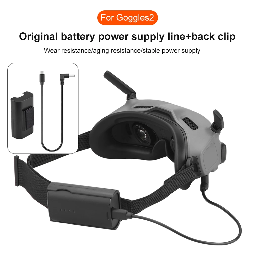 Кабель питания для DJI Avata Goggles 2, медный, ПВХ кабель источника питания для летных очков, аксессуары для Дронов
Кабель питания для DJI Avata Goggles 2, медный, ПВХ кабель источника питания для летных очков, аксессуары для Дронов