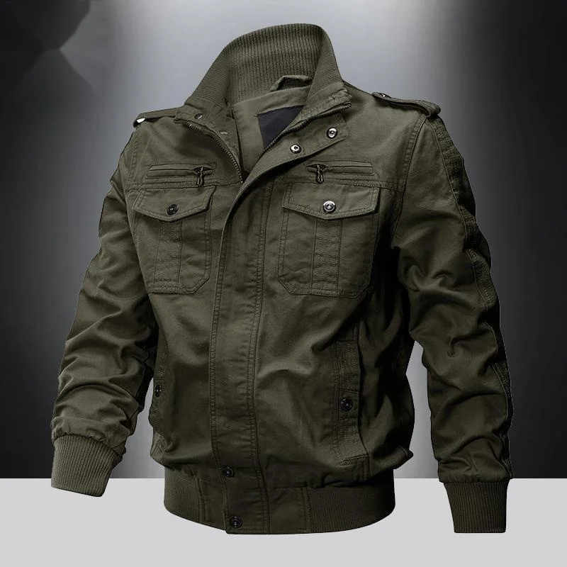 Hiking Men Windproof Coats Tactic Clothes Climbing Spring Autumn Casual Bomber Jackets Fishing Hunting Windbreaker Khaki
Hiking Men Windproof Coats Tactic Clothes Climbing Spring Autumn Casual Bomber Jackets Fishing Hunting Windbreaker Khaki
