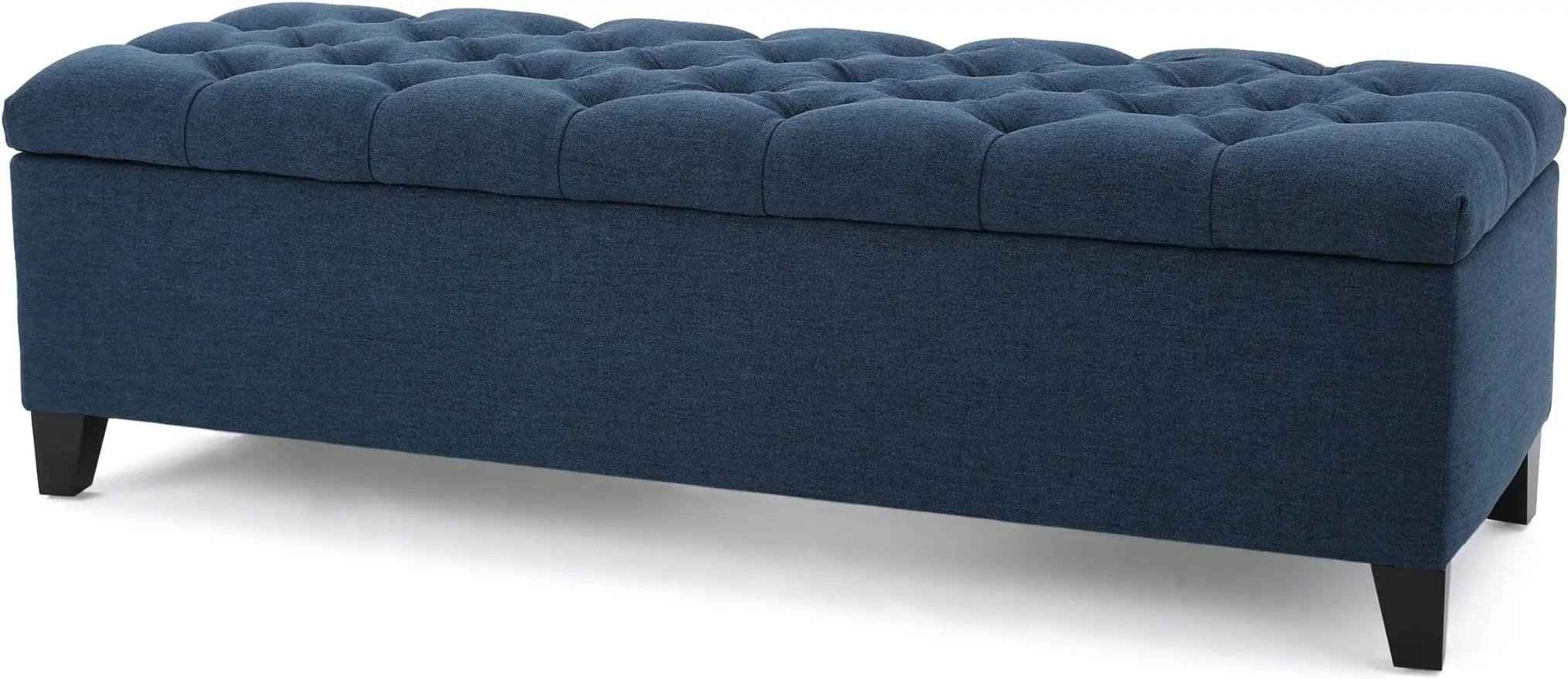 Christopher Knight Home Ottilie Fabric Storage Ottoman, Dark Blue, 17.75"D x 51.5"W x 15.75"H 
Christopher Knight Home Ottilie Fabric Storage Ottoman, Dark Blue, 17.75"D x 51.5"W x 15.75"H