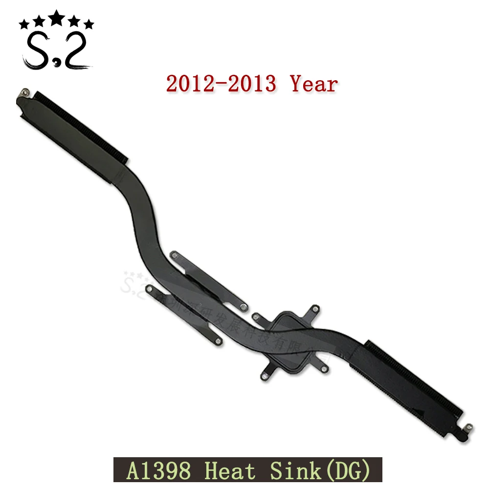 Original A1398 Heat Sink For Macbook Pro Retina 15.4" CPU Cooling Heat Sink 2012-2013 Year EMC 2512 EMC 2674 DG
Original A1398 Heat Sink For Macbook Pro Retina 15.4" CPU Cooling Heat Sink 2012-2013 Year EMC 2512 EMC 2674 DG