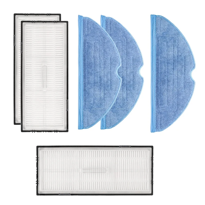 Vacuum Mop Cloth Pads And Vacuum Filters Replacement Kit For Roborock S7 S7+ T7S T7S Plus Filters Mop Accessories
Vacuum Mop Cloth Pads And Vacuum Filters Replacement Kit For Roborock S7 S7+ T7S T7S Plus Filters Mop Accessories
