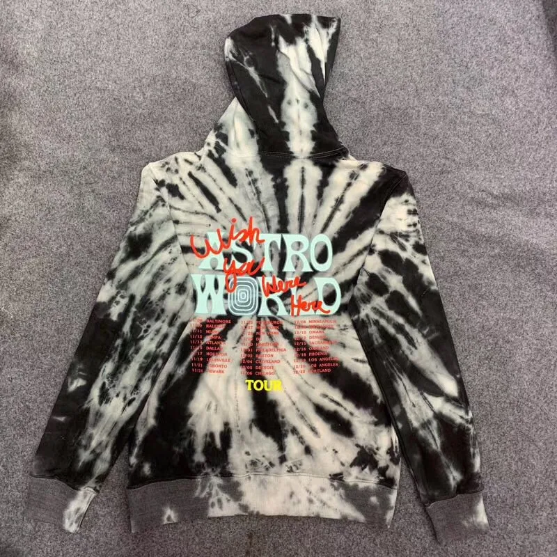 Women Men High Quality TIE DIE Hoodie Sweatshirts Hip Hop TRAVIS SCOTT Pullovers New TRAVIS SCOTT Hoodies
Women Men High Quality TIE DIE Hoodie Sweatshirts Hip Hop TRAVIS SCOTT Pullovers New TRAVIS SCOTT Hoodies