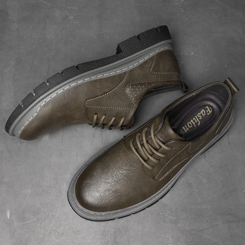 European and American Oxford shoes Men's Genuine leather shoes Brand high-quality work shoes British Business Men Sneakers
European and American Oxford shoes Men's Genuine leather shoes Brand high-quality work shoes British Business Men Sneakers