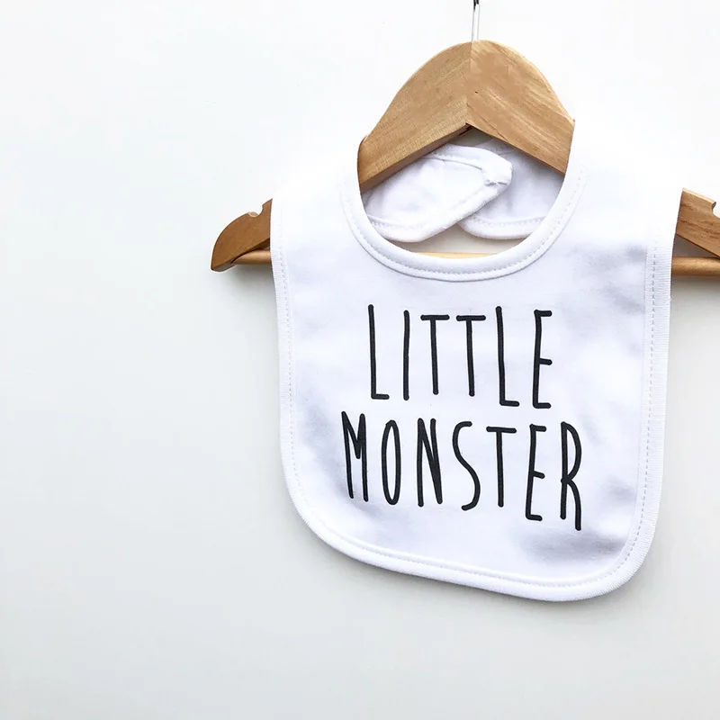Little Monster Baby Bib Monster themed Baby Shower boy girl 1st first birthday happy Halloween eve party costume decoration Gift
Little Monster Baby Bib Monster themed Baby Shower boy girl 1st first birthday happy Halloween eve party costume decoration Gift