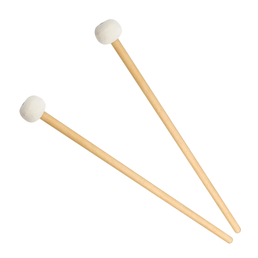 1 Pair Timpani Mallets Sticks Professional Durable Felt Head Musical Percussion for Glockenspiel
1 Pair Timpani Mallets Sticks Professional Durable Felt Head Musical Percussion for Glockenspiel