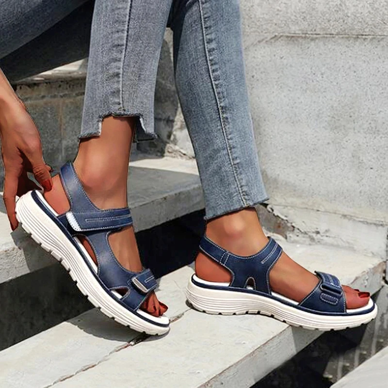Women Shoes 2022 Summer Wedges Non-Slip Beach Open Toe Breathable Sandals Female Sport Style Plus Size Fashion Ladies Design
Women Shoes 2022 Summer Wedges Non-Slip Beach Open Toe Breathable Sandals Female Sport Style Plus Size Fashion Ladies Design