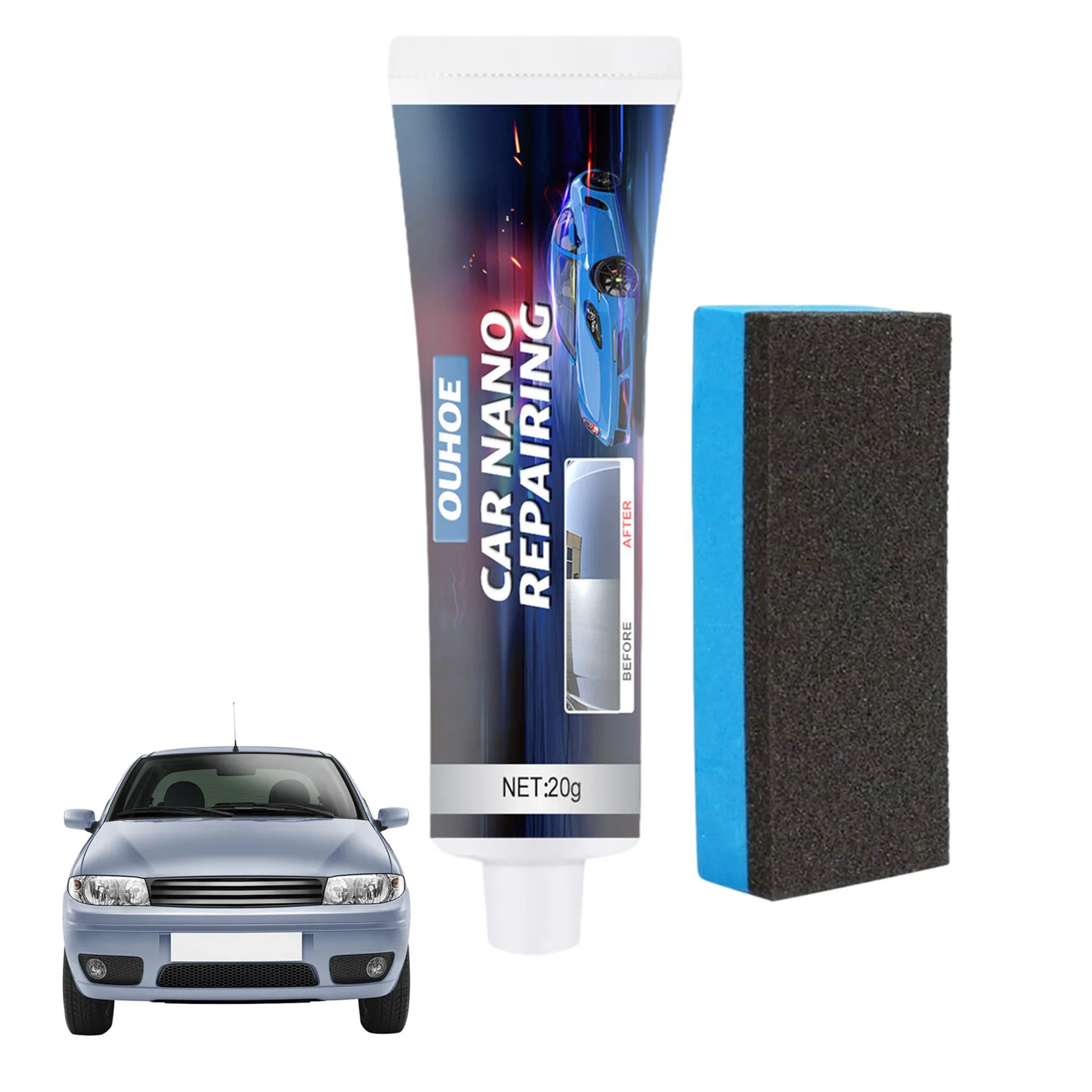 20g Car Liquid Wax Polishing Sealant Car Paint Care Nano Products Hydrophobic Quick Coat Liquid Wax
20g Car Liquid Wax Polishing Sealant Car Paint Care Nano Products Hydrophobic Quick Coat Liquid Wax