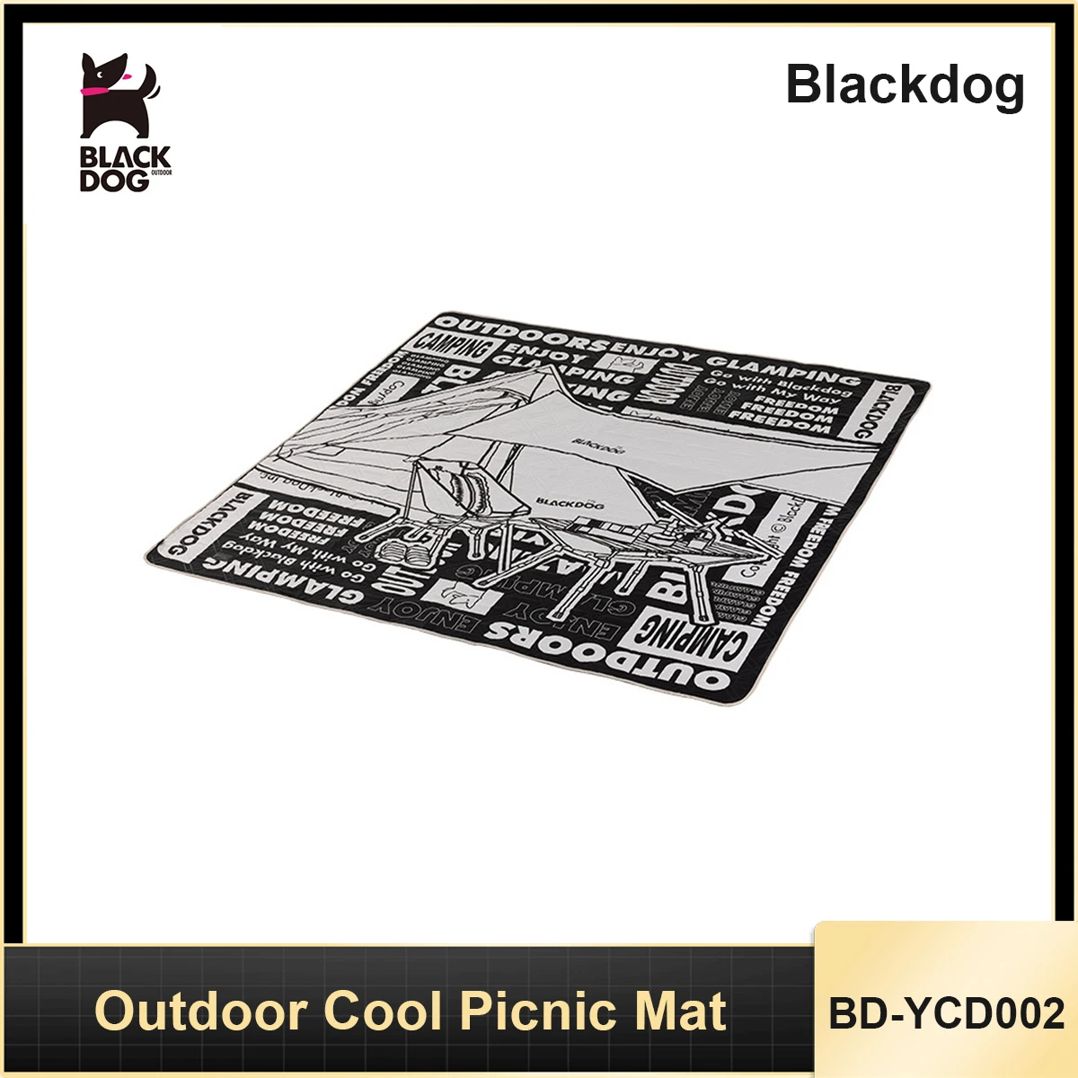 Blackdog BD-YCD002 Cool Picnic Mat Thickened Spring Outing Mat Moisture-proof Mats Portable Ultralight Outdoor Camping Mat
Blackdog BD-YCD002 Cool Picnic Mat Thickened Spring Outing Mat Moisture-proof Mats Portable Ultralight Outdoor Camping Mat