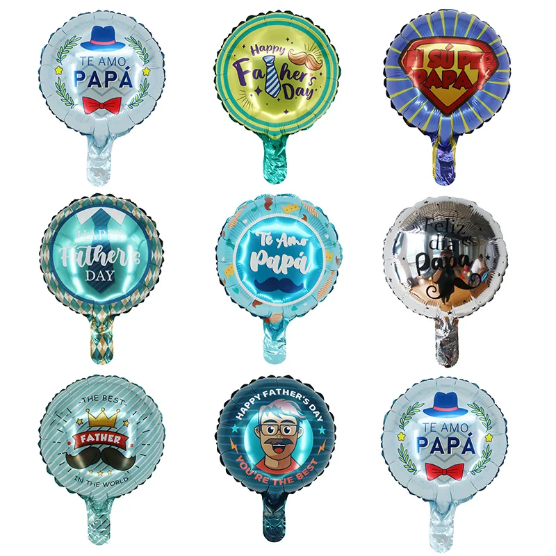 20pcs 10inch Happy Father's Day Foil Balloons Spanish Te Amo Papa Air Globos For Father Birthday Party Decorations Supplies
20pcs 10inch Happy Father's Day Foil Balloons Spanish Te Amo Papa Air Globos For Father Birthday Party Decorations Supplies