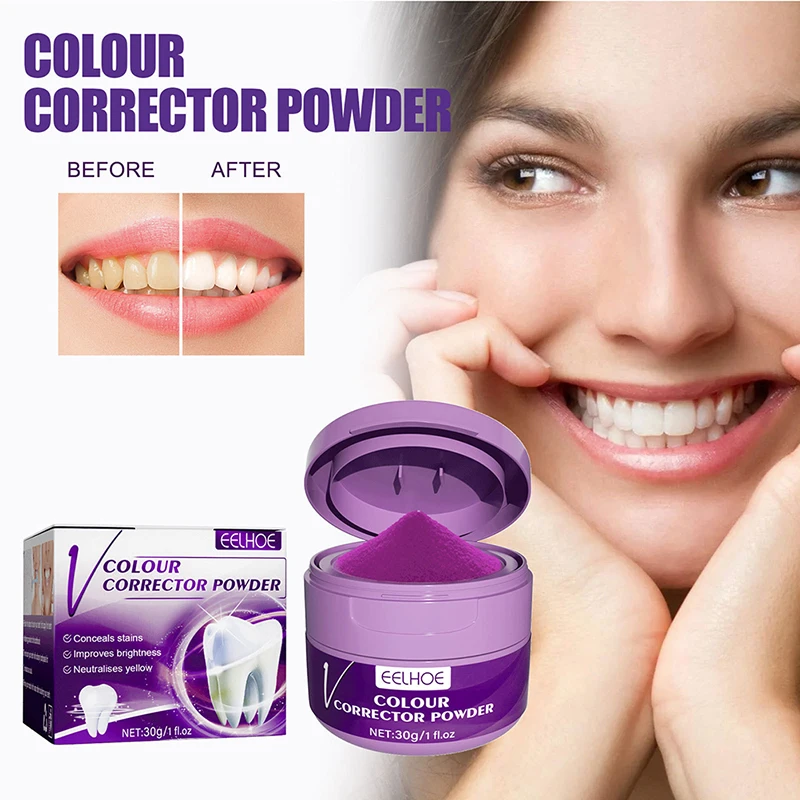 30g Teeth Whitening Powder Oral Clean Breath Freshening Tartar Removal Tooth Stain Removal Enamel Repair Scaling Powder
30g Teeth Whitening Powder Oral Clean Breath Freshening Tartar Removal Tooth Stain Removal Enamel Repair Scaling Powder