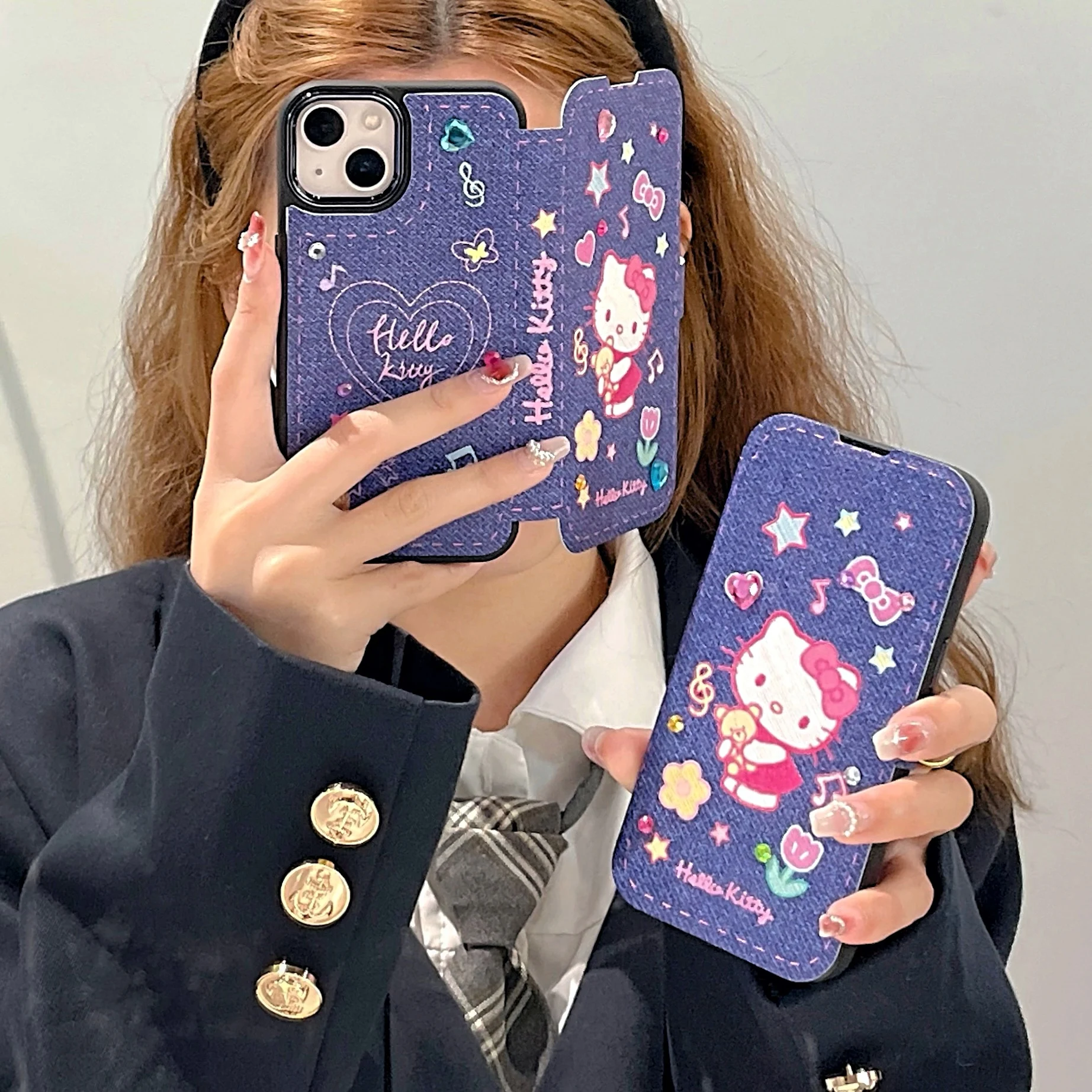Sanrio Hello kitty Leather Phone Cases For iPhone 14 13 12 11 Pro Max XR X XS MAX Anti-fall Fold Cover
Sanrio Hello kitty Leather Phone Cases For iPhone 14 13 12 11 Pro Max XR X XS MAX Anti-fall Fold Cover