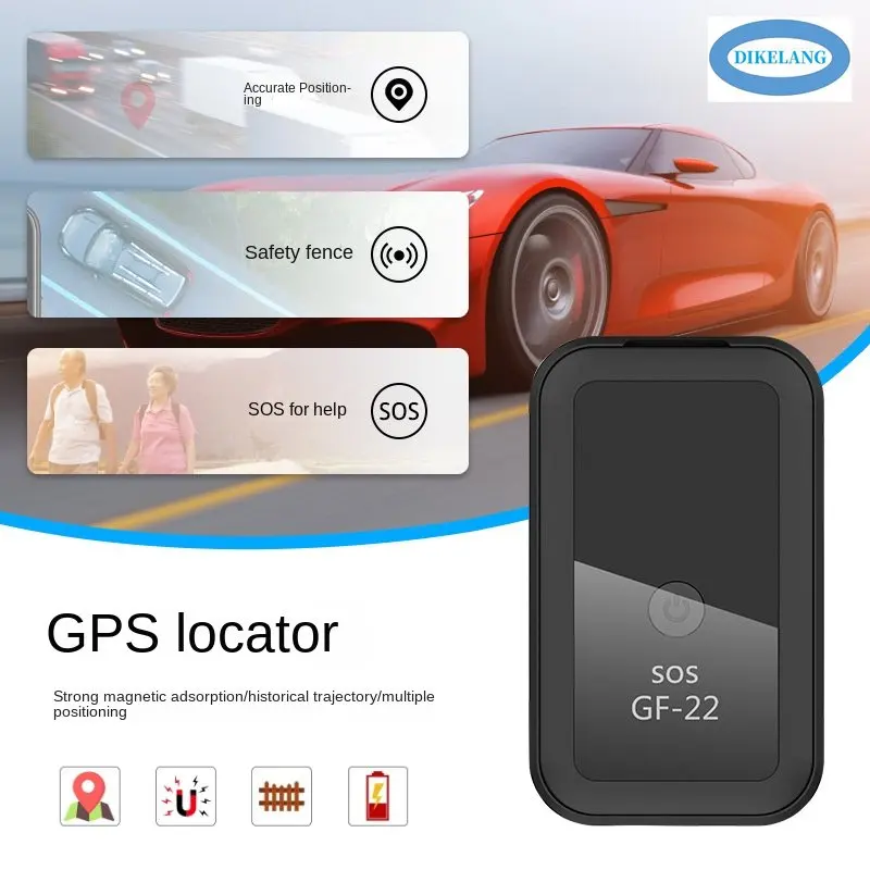 

GF22 Magnetic GPS Tracker for Cars - Efficient and Hassle-free Installation-free tracking device for the Elderly and Pets