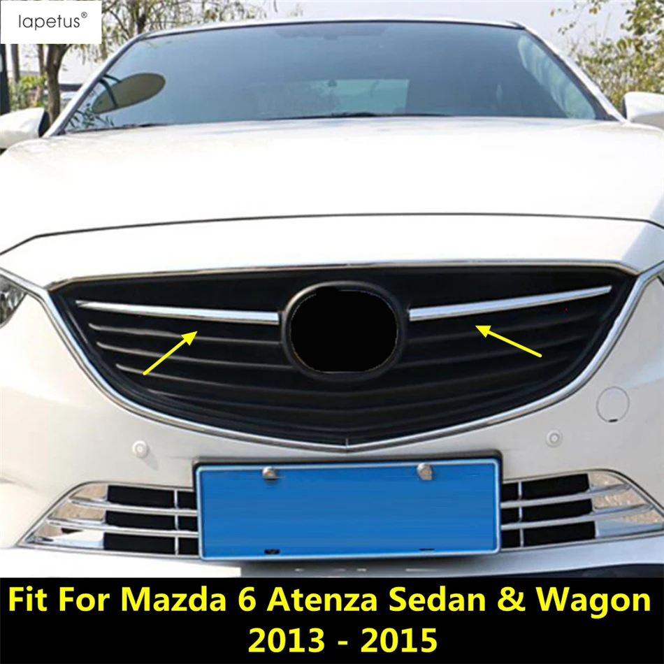 Аксессуары для Mazda 6, седан/фургон 2013 2014 2015, хромированная передняя центральная сетка из АБС-пластика, решетка радиатора, декоративная накладка
Аксессуары для Mazda 6, седан/фургон 2013 2014 2015, хромированная передняя центральная сетка из АБС-пластика, решетка радиатора, декоративная накладка