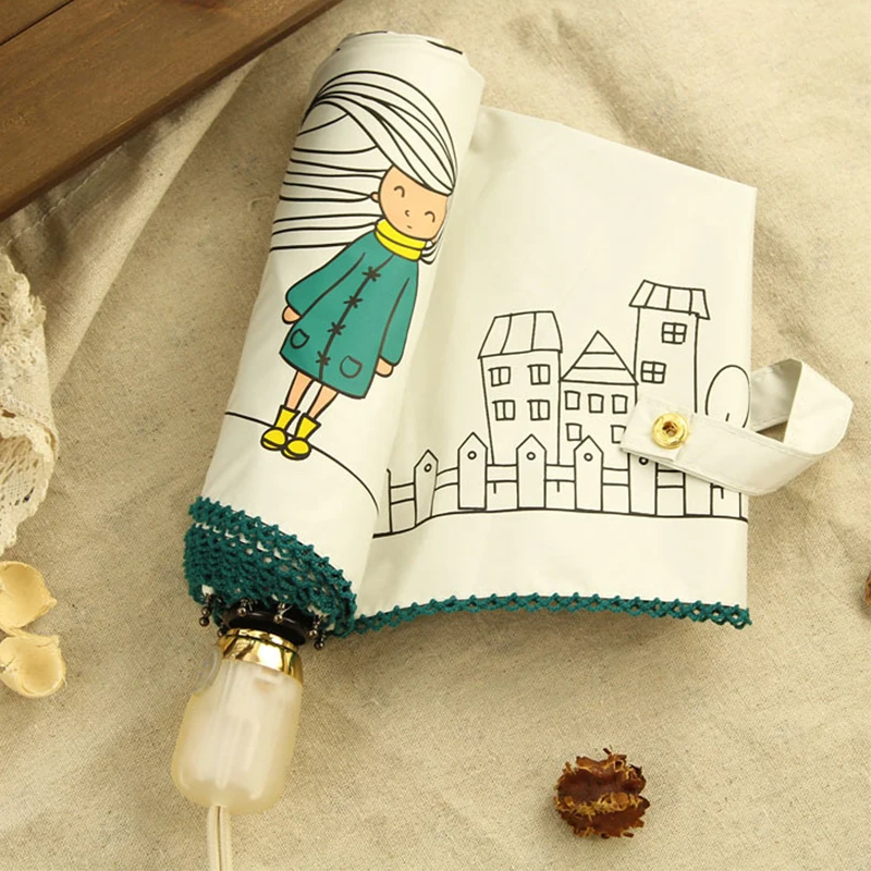 Fully Automatic Uv Folding Umbrella Flat Lightweight Umbrella Parasol Sunny And Rainy Sunscreen Small Size Easily Store
Fully Automatic Uv Folding Umbrella Flat Lightweight Umbrella Parasol Sunny And Rainy Sunscreen Small Size Easily Store