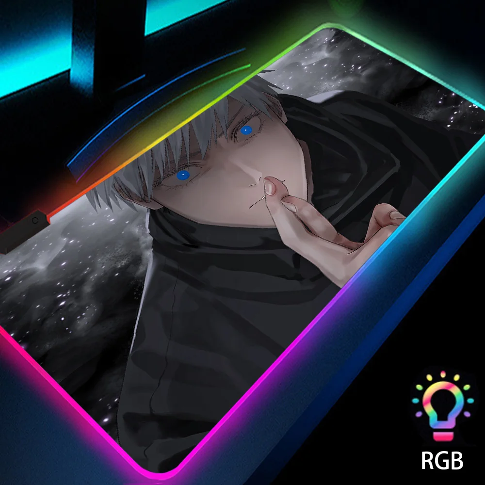 Jujutsu Kaisen Desk Keyboards Mouse Pad PC Gamer Cabinet Backlit Wrist RGB Gamer Rug LED Kit Touch Pad Office Tables Ergonomic
Jujutsu Kaisen Desk Keyboards Mouse Pad PC Gamer Cabinet Backlit Wrist RGB Gamer Rug LED Kit Touch Pad Office Tables Ergonomic
