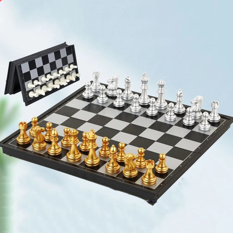 Folding Puzzle Chess Game Professional Travel Family Travel Thematic Chess Magnetic Educational Juego De Ajedrez Chess Board
Folding Puzzle Chess Game Professional Travel Family Travel Thematic Chess Magnetic Educational Juego De Ajedrez Chess Board