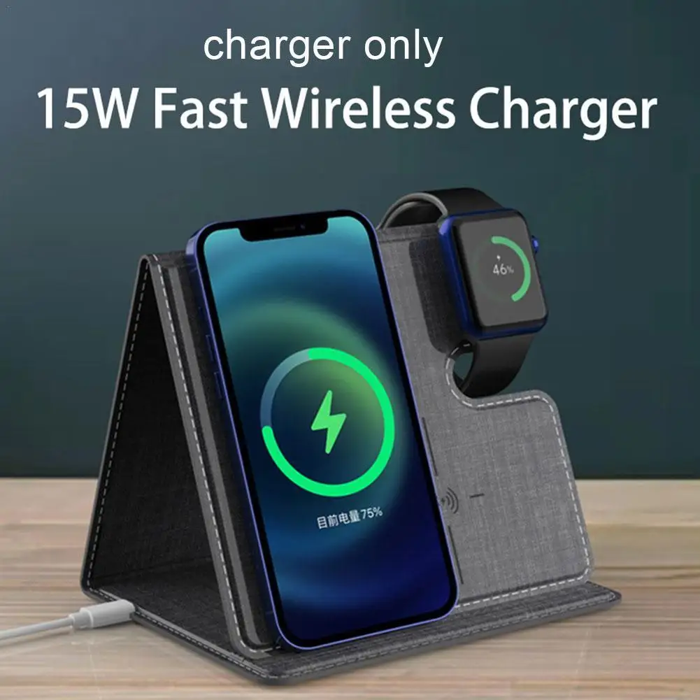 3In1 Fast Wireless Charger Charger Bracket iPhone 11 12 13pro Mobile Phone Watch Headset Mobile Phone Wireless Charging
3In1 Fast Wireless Charger Charger Bracket iPhone 11 12 13pro Mobile Phone Watch Headset Mobile Phone Wireless Charging