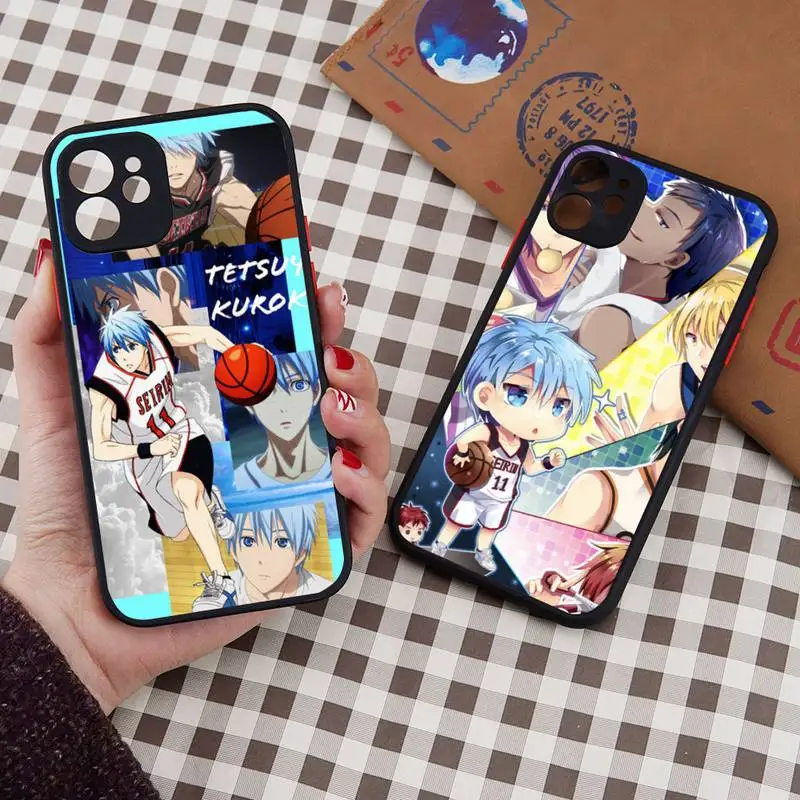 Kuroko No Basket anime Phone Case matte transparent For iphone 7 8 11 12 13 plus mini x xs xr pro max cover
Kuroko No Basket anime Phone Case matte transparent For iphone 7 8 11 12 13 plus mini x xs xr pro max cover